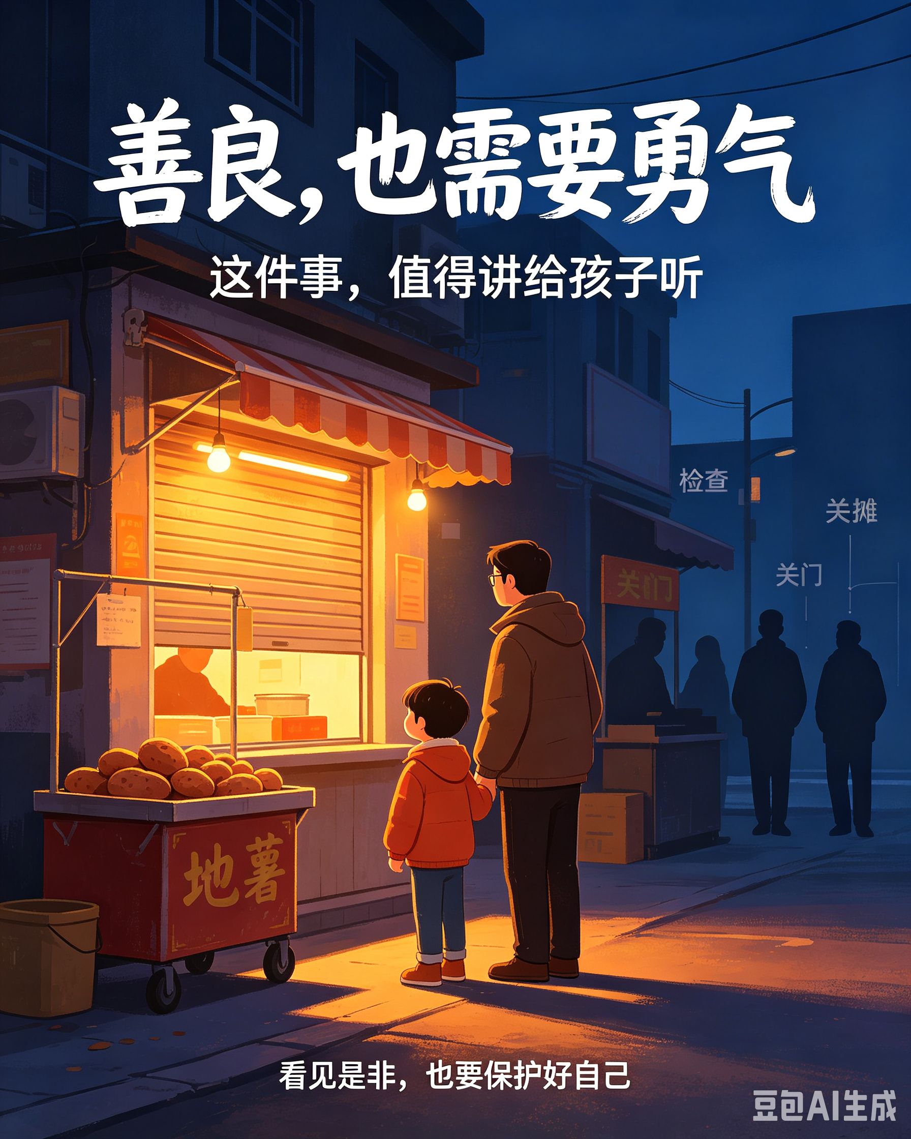 【这件烧烤店的事，我想拿来和所有家长聊一聊勇气教育】看完这条热搜，心里很有感触。