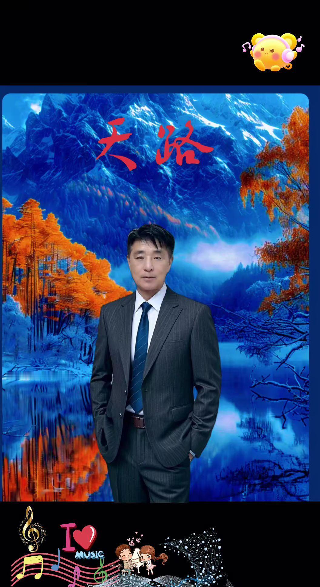 一首，天路送给大家。。。