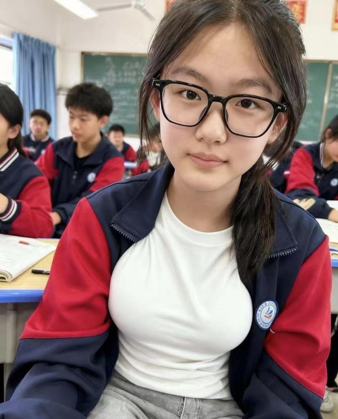 这是哪个学校的校服？感觉很好看啊