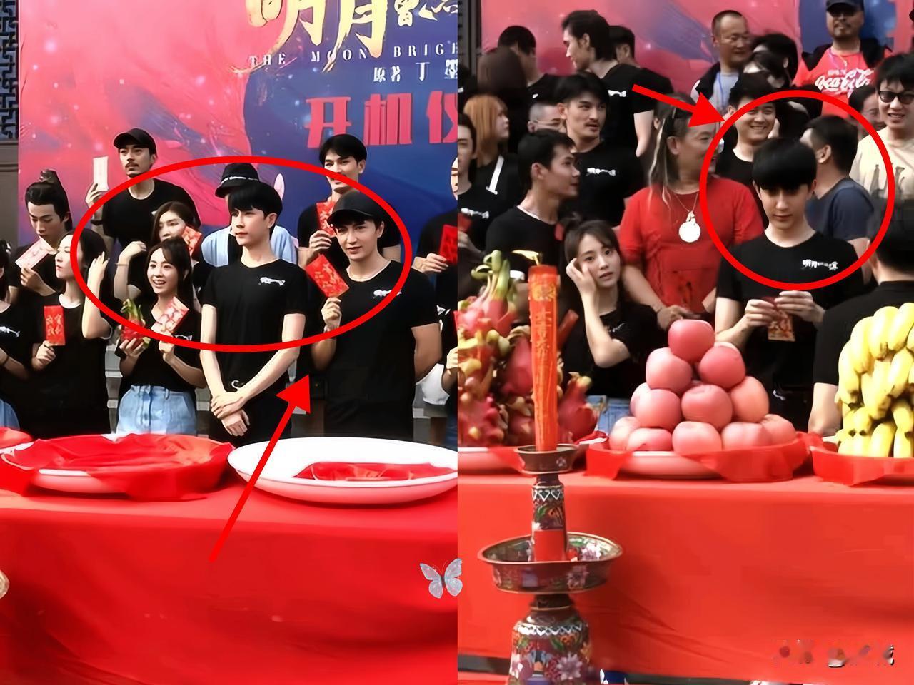 谁懂啊
《明月曾照江东寒》开机名场面，
男主C位攥紧红包的样子，转头就戳中人心