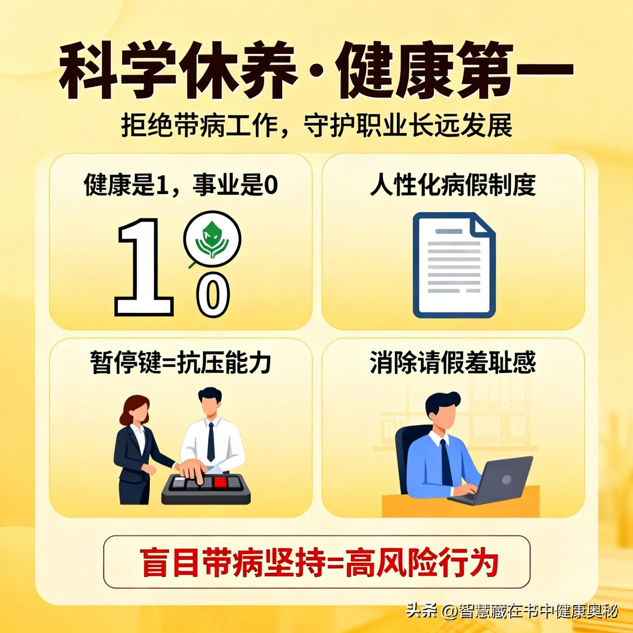 生病上班身体吃得消吗？带病坚守还是适时休憩？——重构现代职场人的健康养生观

在