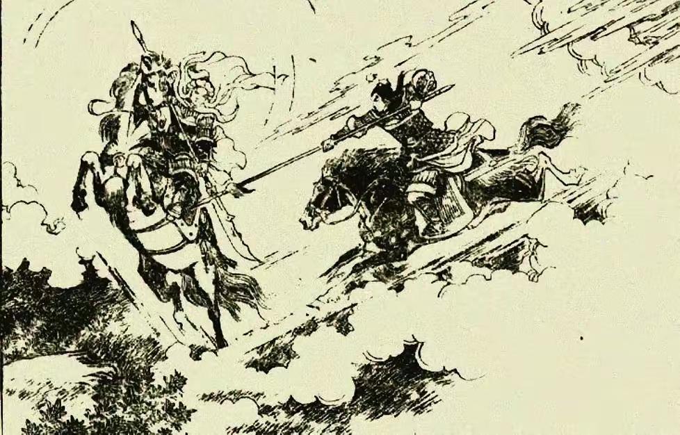 姜德姜飞熊刀伤杨兴、岳胜，心中得意，天天讨敌要阵。这天宋营里冲出来一支...