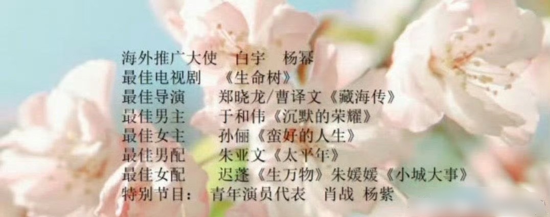 白玉兰视帝视后最终预测这个名单有点真