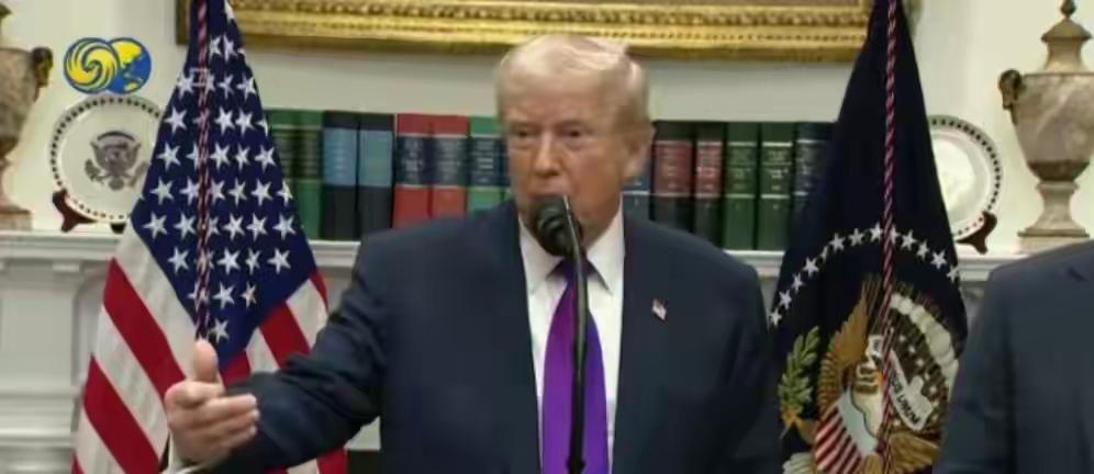 特朗普公开表示：中美关系非常好，两国元首今年实现互访。
老美在走缓兵之计，一边搞