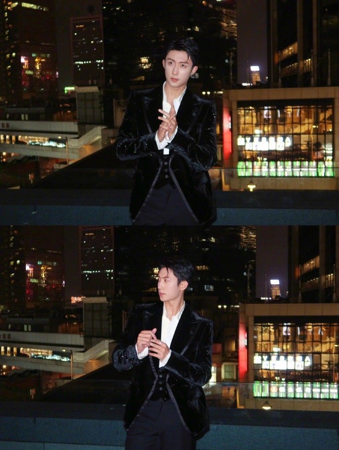 黄景瑜这身是来接管公司的吧 救命！黄景瑜这身西装往高楼一站，已经不是贵公子了，是