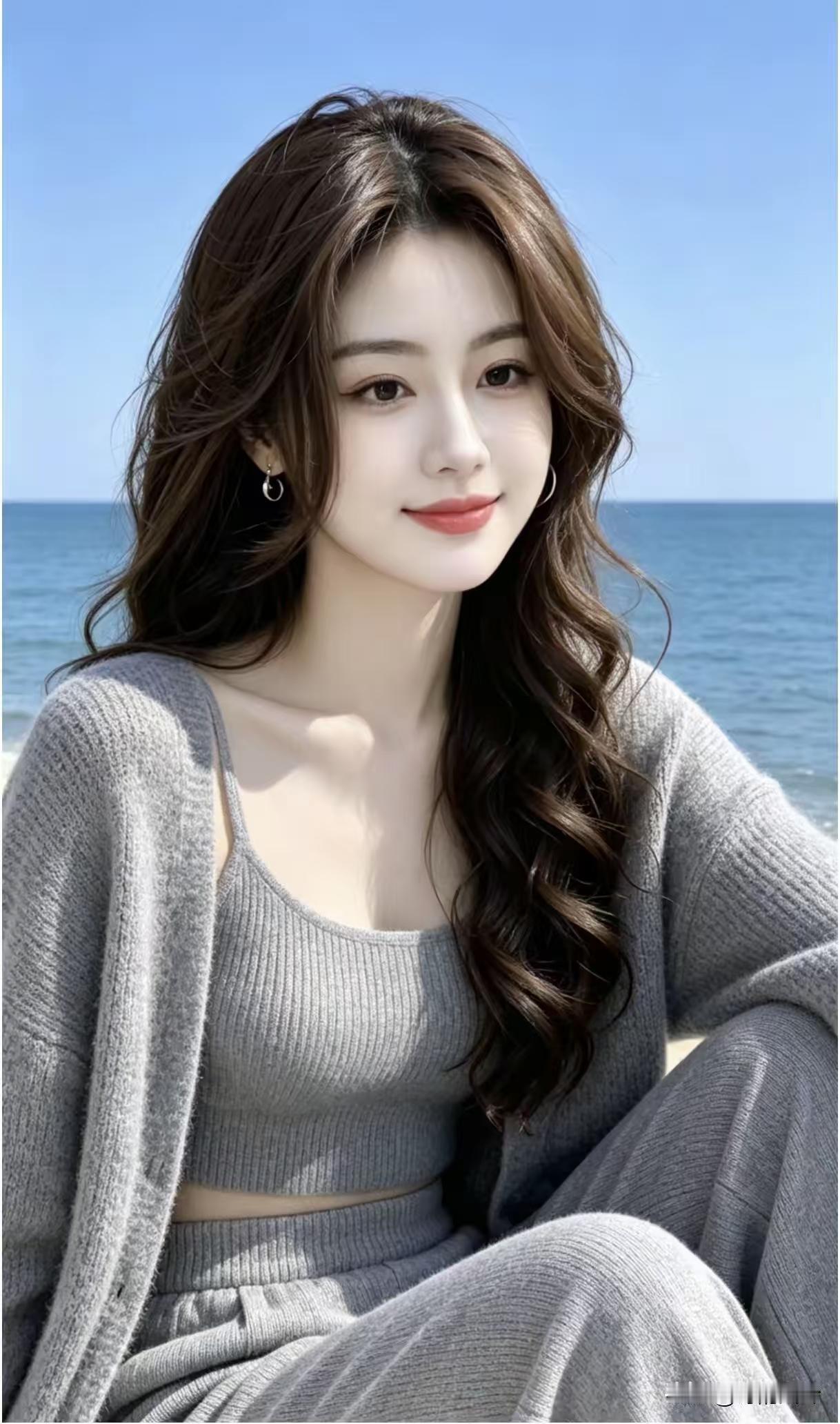 四块玉·邻家俏女
容貌娇，肌肤俏，
玉腿纤长身段娆。
风姿自有佳人调，
神韵含雅