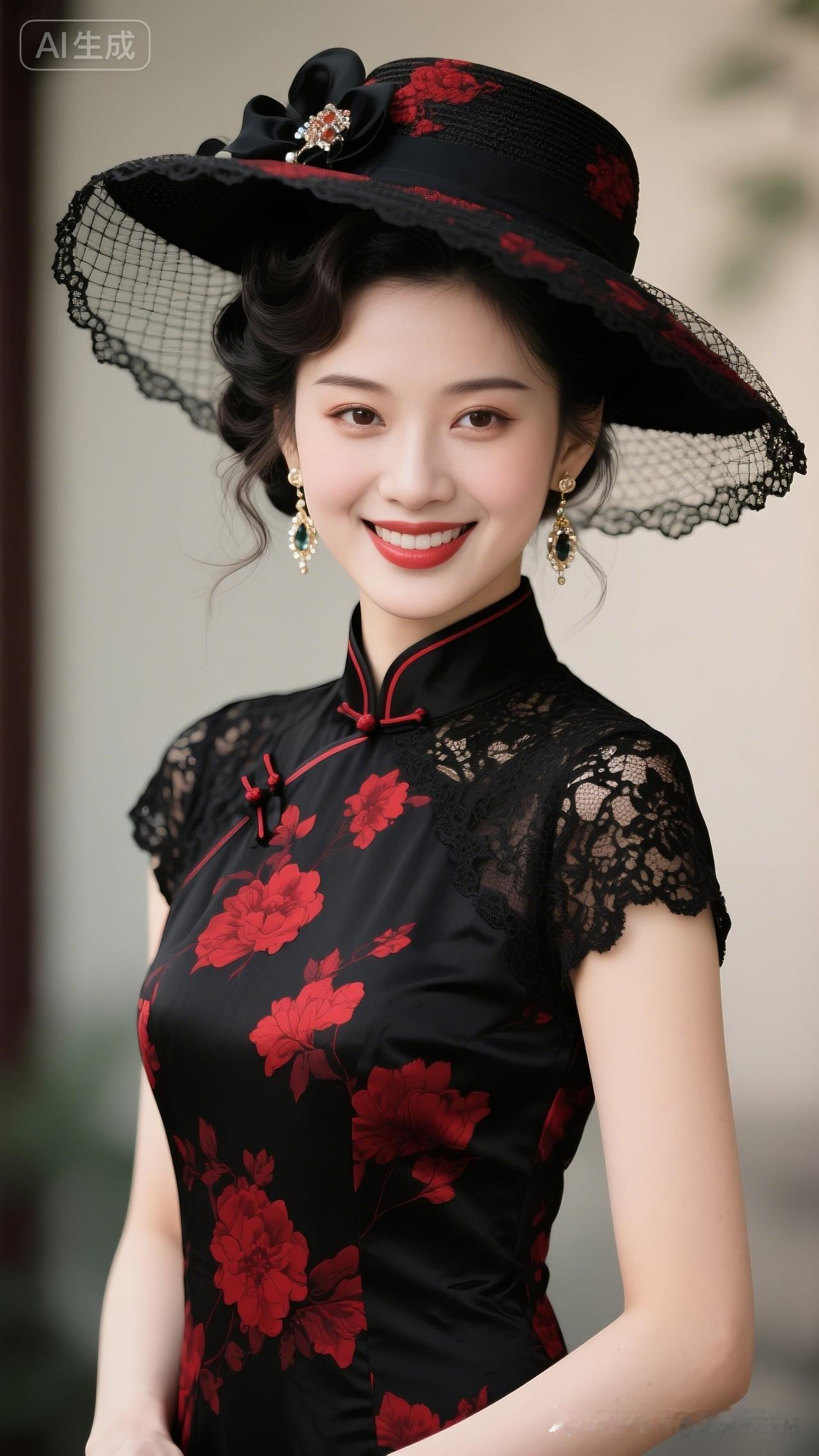 优雅复古的旗袍装，尽显东方女性魅力！