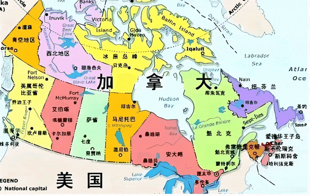 美国把主意打到格陵兰岛这事，心里最打鼓的反倒是加拿大和墨西哥！作为正主的丹麦却一