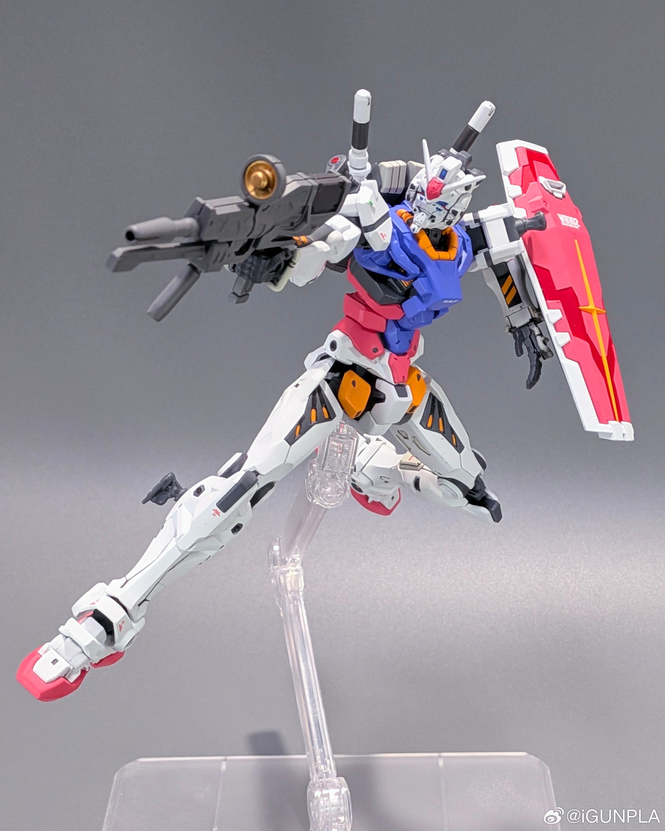 HG白高达（by k）高达模型高达模型