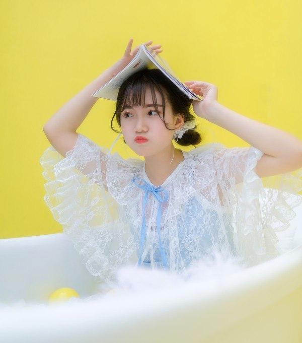 少女心爆棚的泡澡时光💕少女心