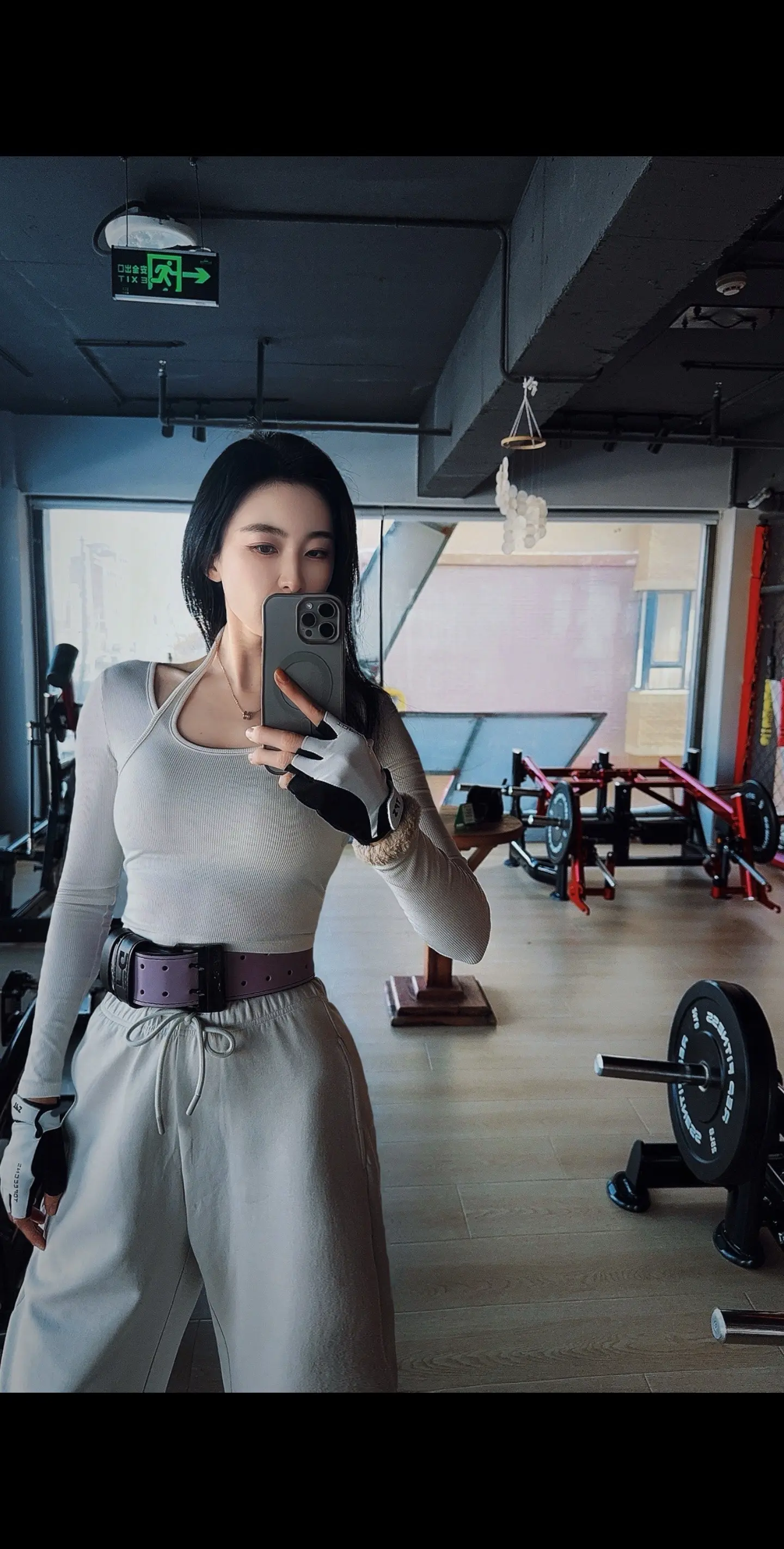 这么冷的天我出来锻炼，我有病，你有吗😂