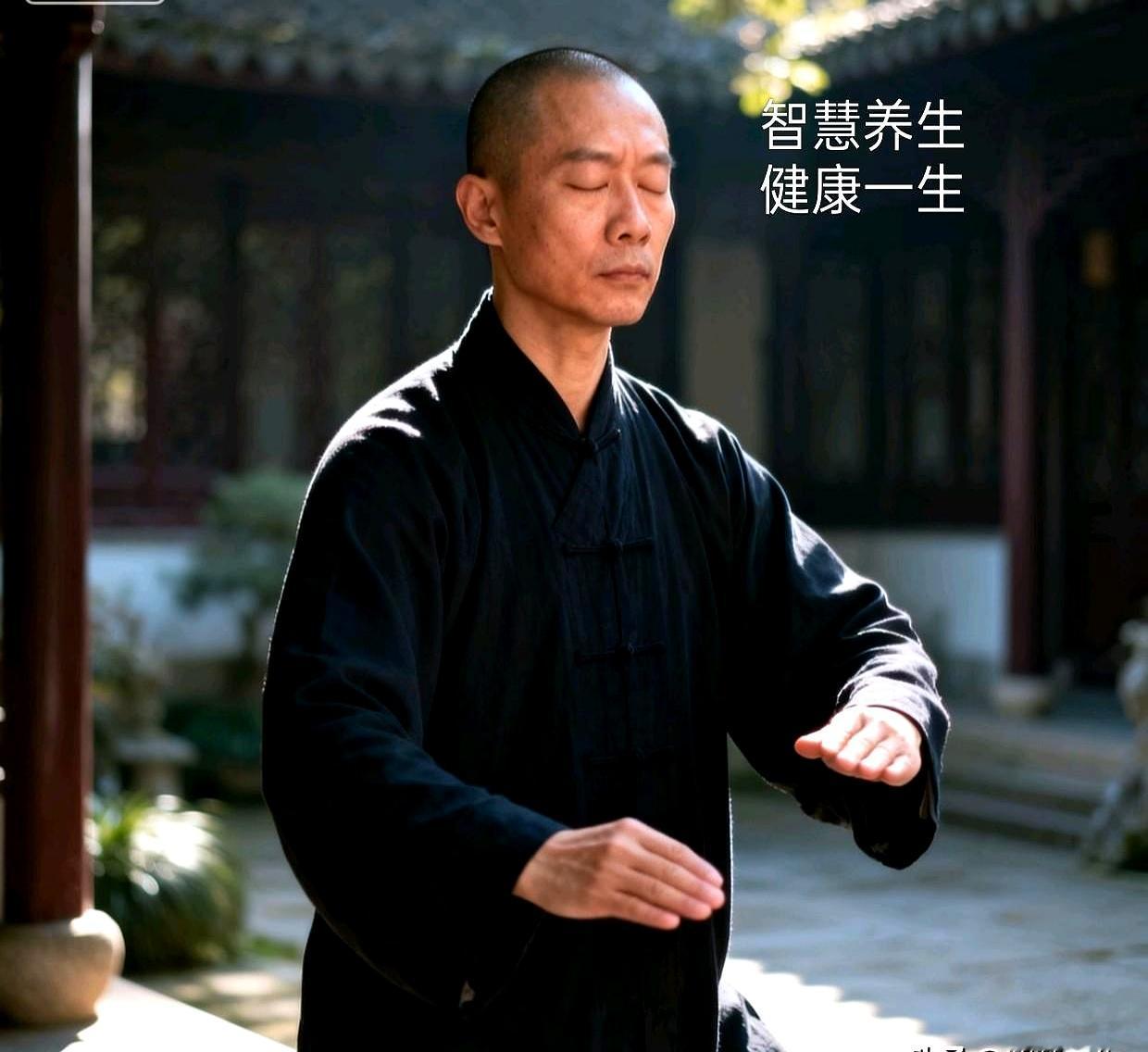 呼气时慢慢放松全身肌
 

先让骨骼“撑住”身体，肌肉不用刻意发力对抗重力。
 