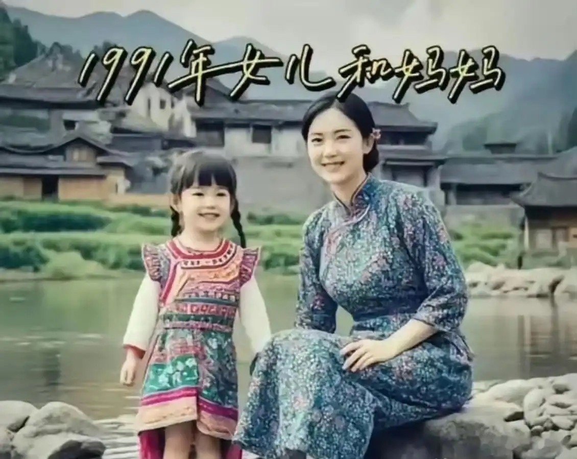 33年后，女儿也成了妈妈…… ​​​