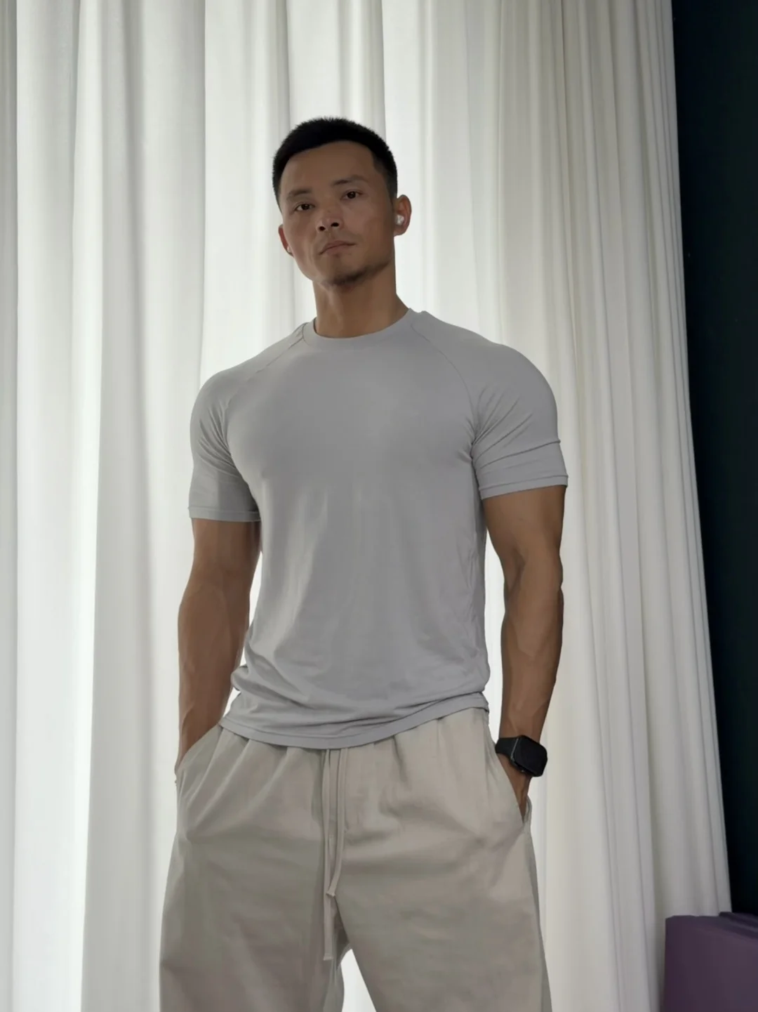 黑皮天菜！这件竹纤维T焊在身上