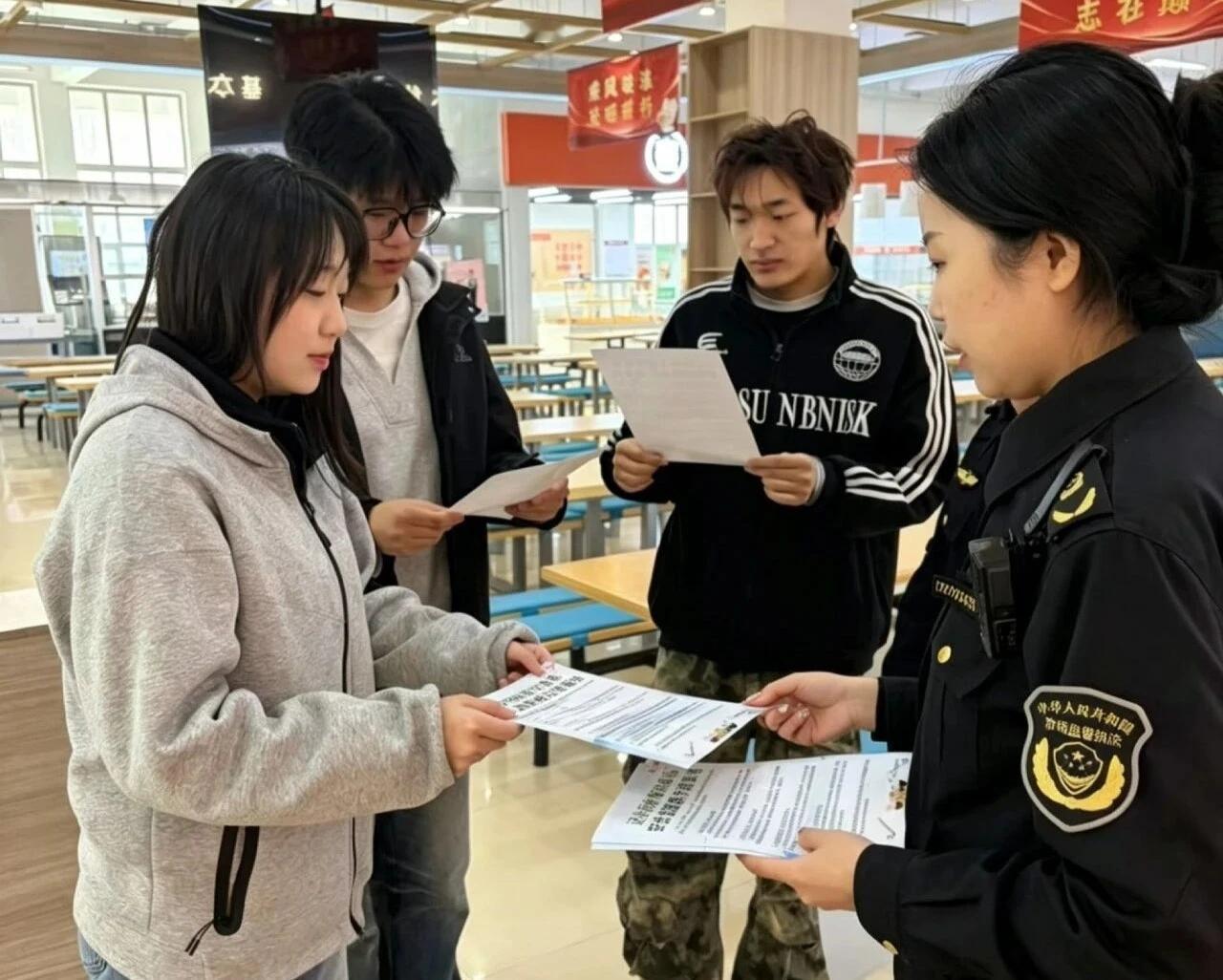 走进校园商圈，执法人员送上网络餐饮“避坑指南”

冰城市场监管
“‘幽灵外卖’咋