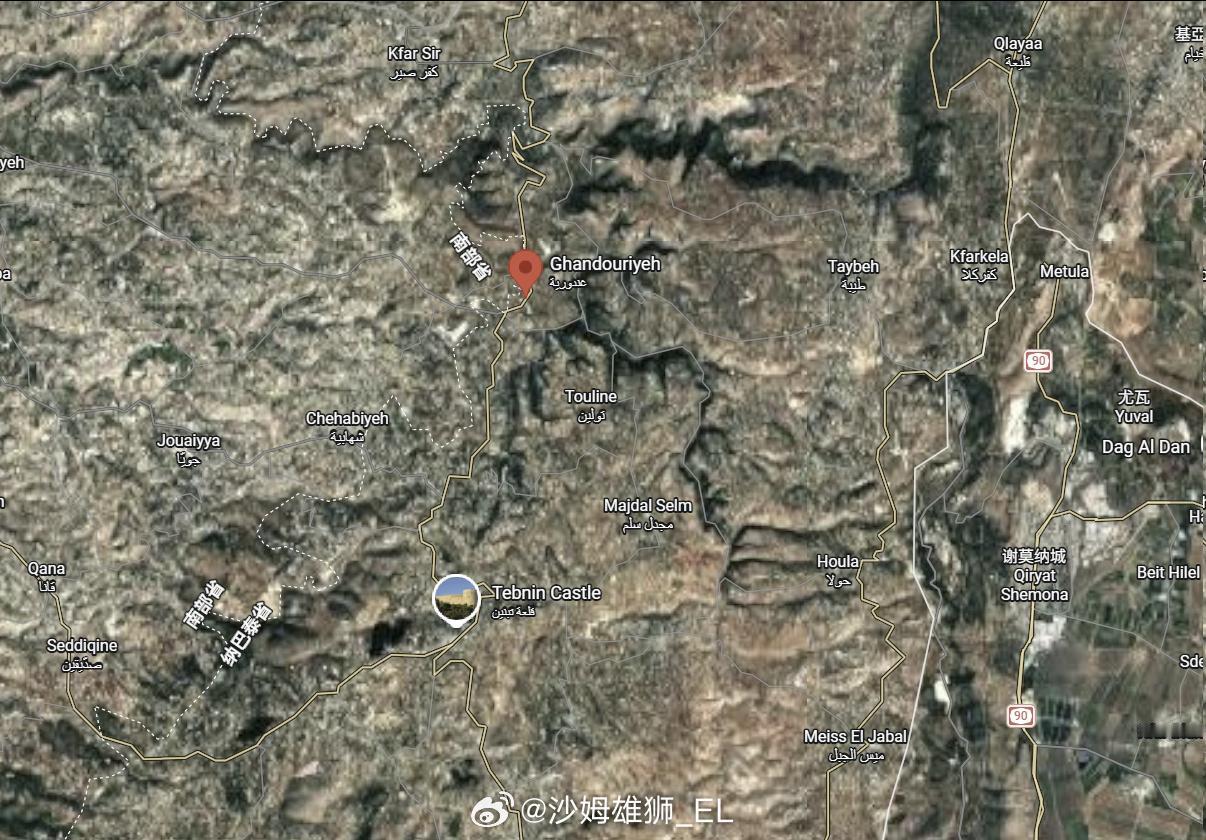 不久之前，法国驻黎“维和部队”试图在黎巴嫩南部的Al-Ghandourieh镇袭