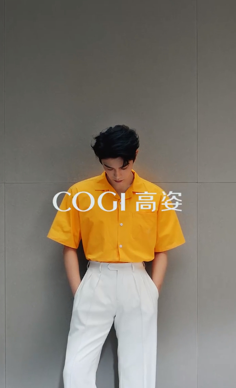 丁禹兮奶黄衬衫look丁禹兮高姿全球品牌代言人预告 丁禹兮高姿全球品牌代言人预告