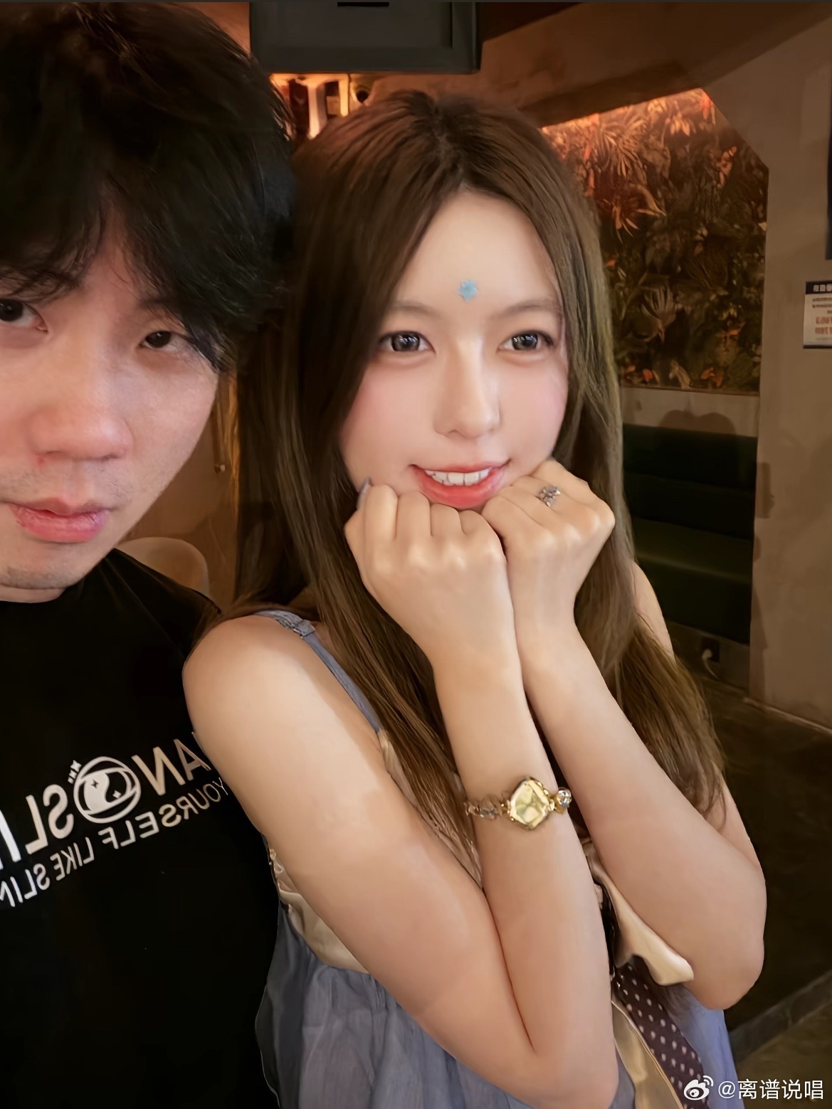 甜蜜！SASI和女友琪琪格最新合照！sasioverlxrd