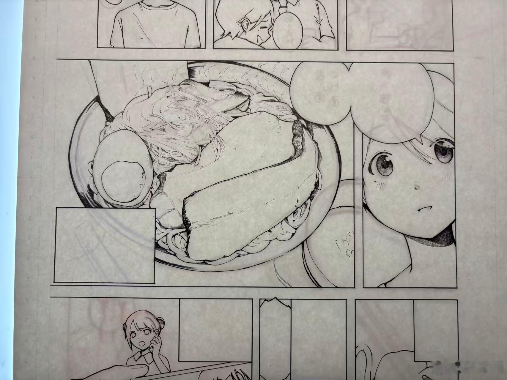三年前心血来潮的美食漫画 