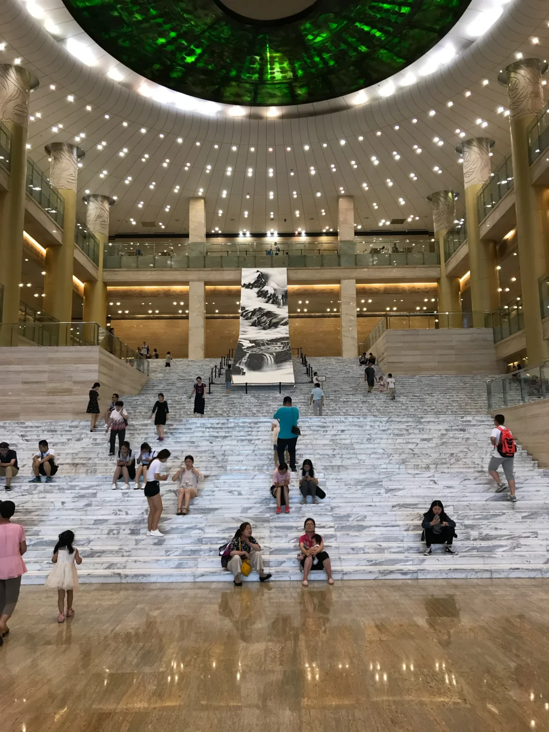 怀念博物馆还没有太多人的时候