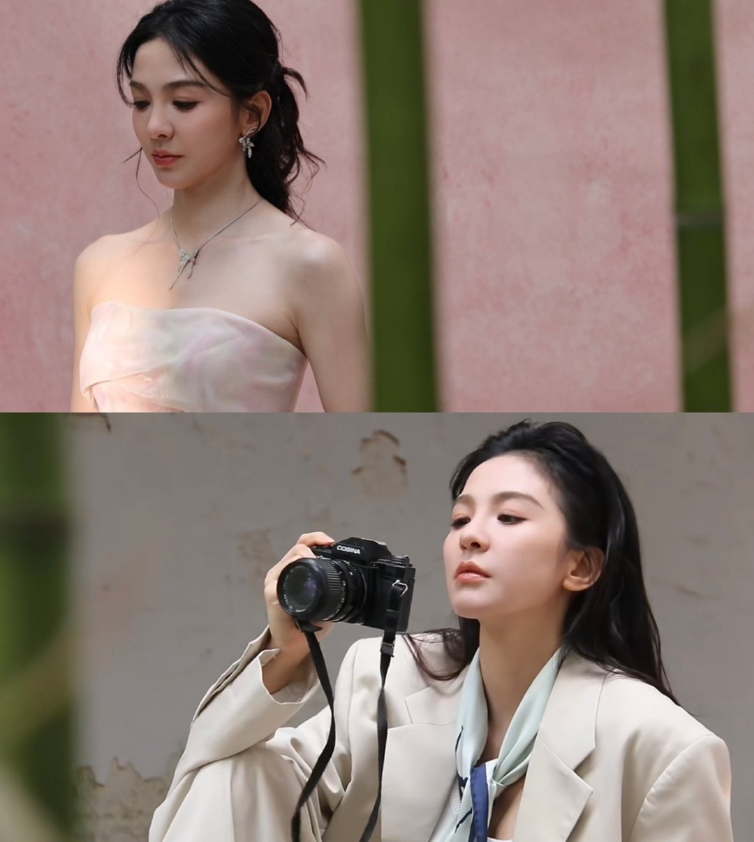 唐诗逸能不能拍一部电影，一人分饰两角啊～自己追自己～绝美水仙～