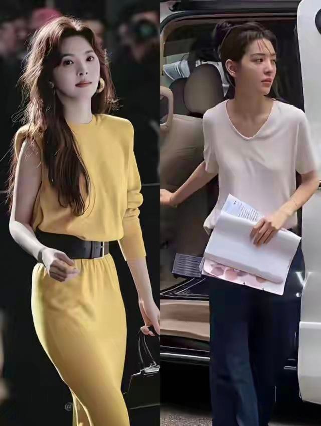 你觉得女人瘦成这样，真的好看吗？我仔细一看才发现她是章若楠，她怎么瘦成这样了？ 
