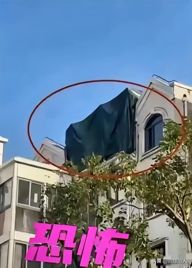 看到上海这桩新闻，我后脊背也是一凉。
邱先生随手举报小区23号楼顶的违建，结果才