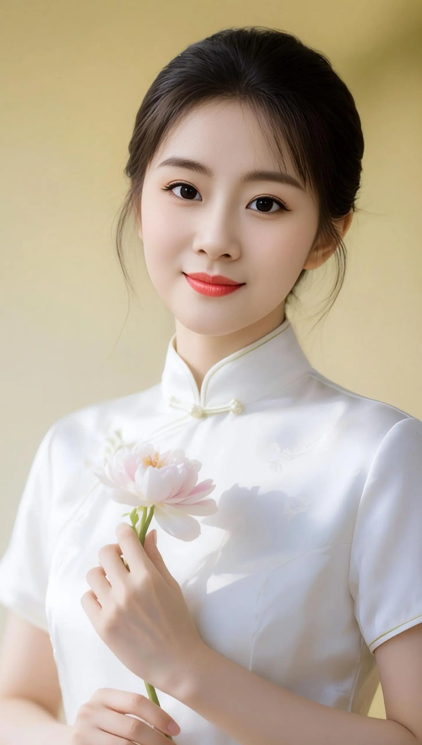 AI柔光旗袍照 ai创作