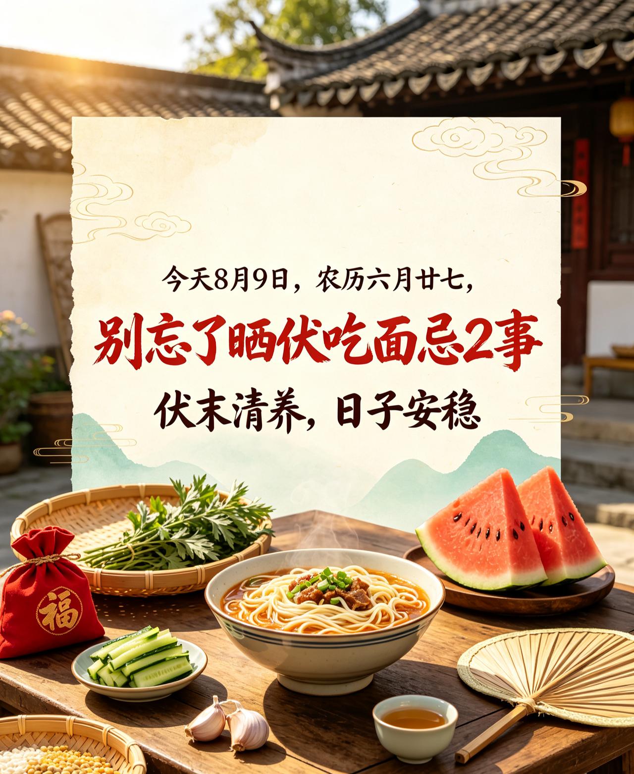 【8月9日，六月廿七：黄历写“诸事不宜”，但3件小事实在能做，别傻坐着】

老黄