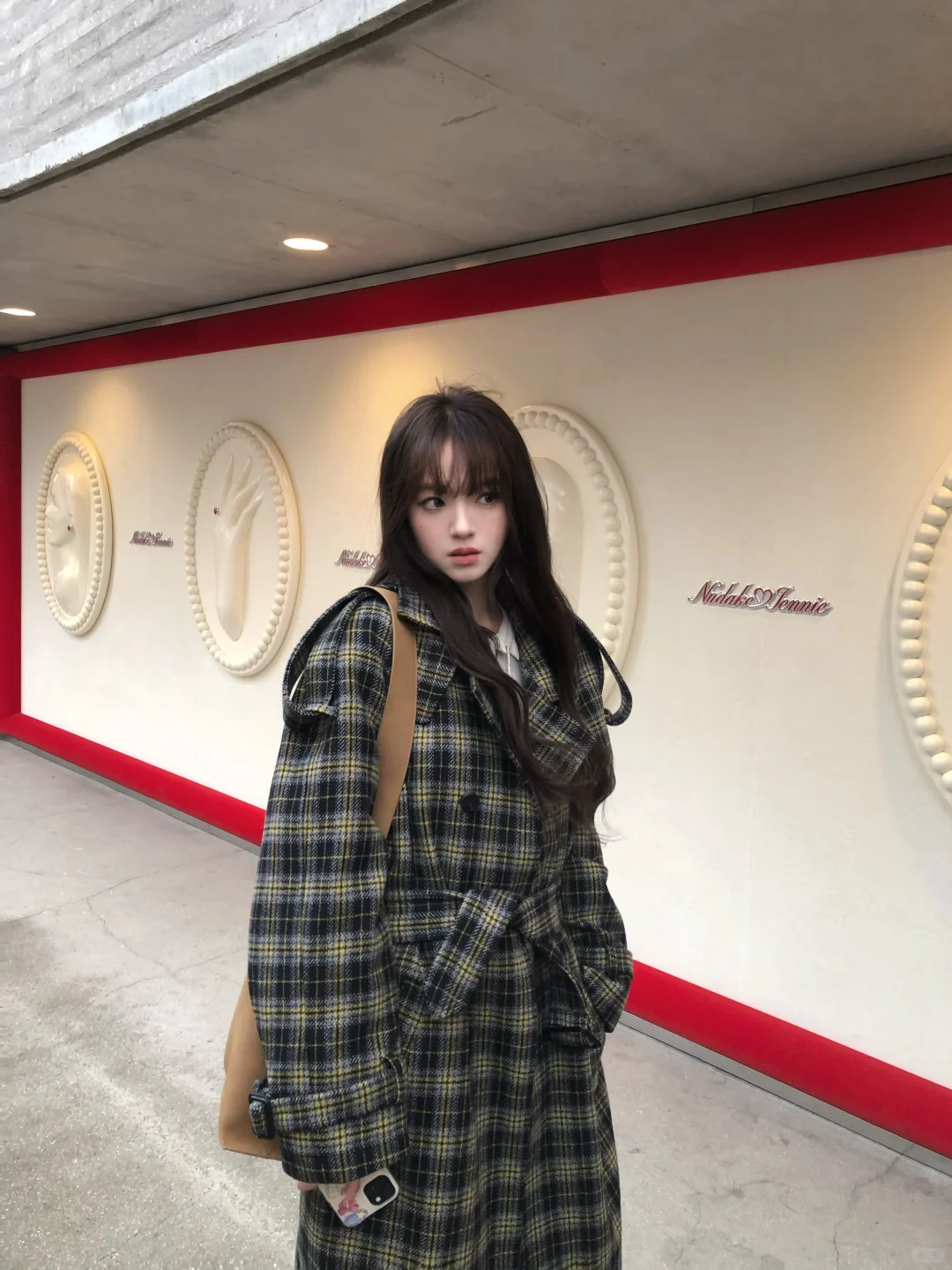 在韩国穿完了
