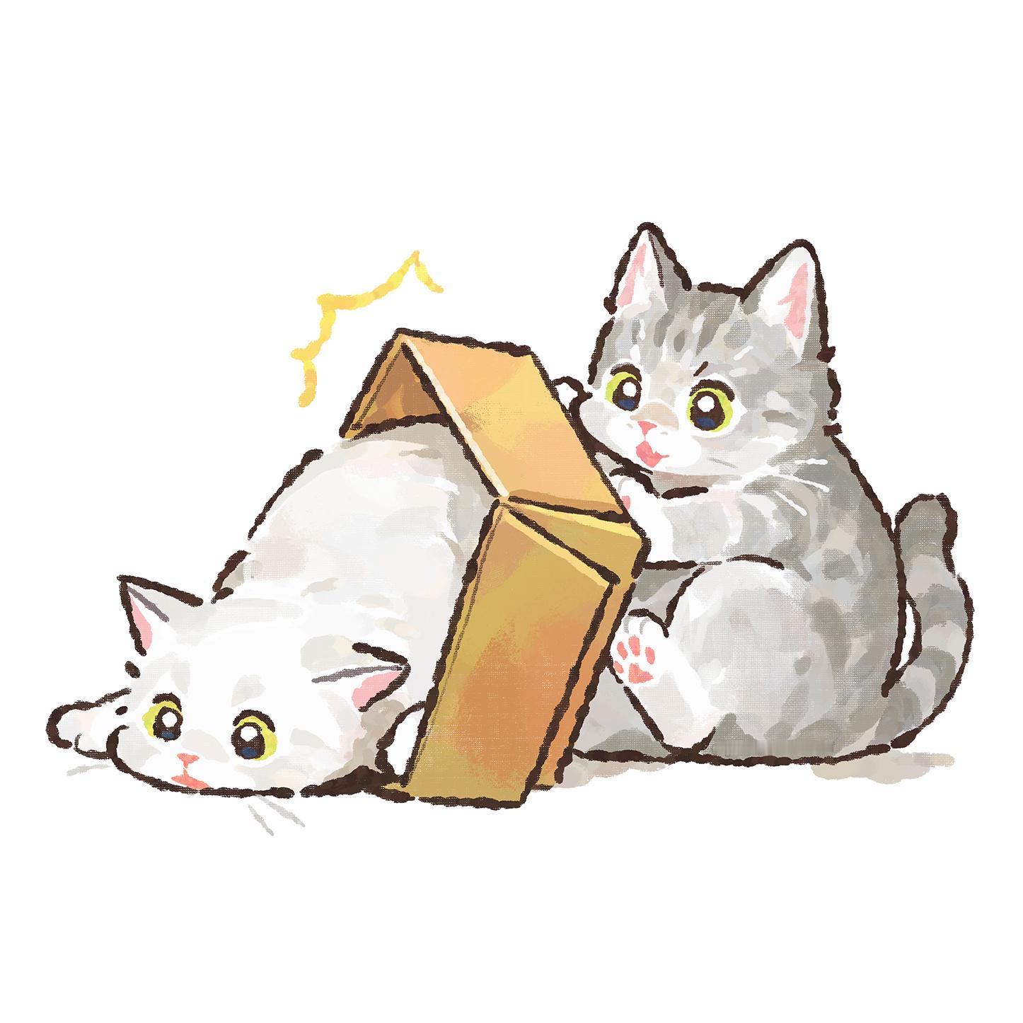 今日份可爱，由猫猫送达画师：gentleeeeeeecat 
