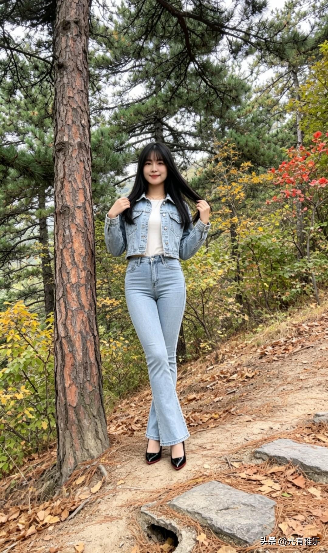 这片山林我来过许多次，每次心烦意乱时，便会独自走进这片松树林。阳光透过枝叶，浅蓝