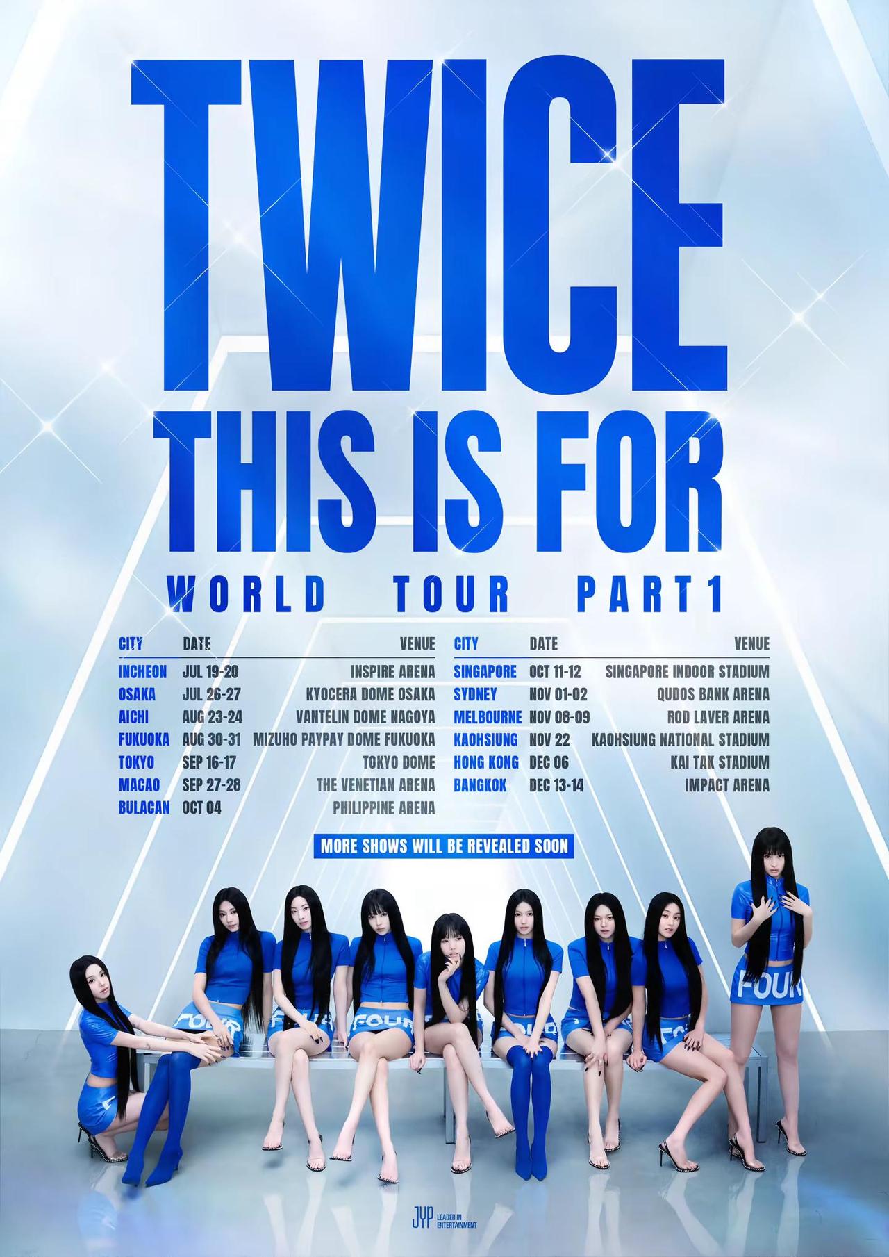 TWICE < THIS IS FOR >世界巡回演唱会公告📣