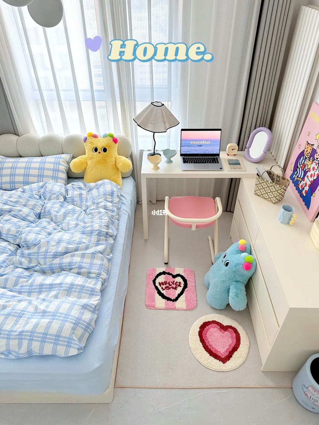 恭喜我🎉31岁住进13岁梦想中的少女心卧室🥹