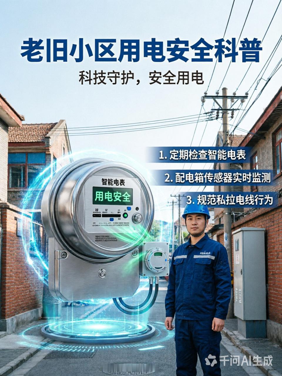 90%老旧小区住户没察觉！看不见的电路隐患，AI悄悄守好独居老人家
 
世间，最