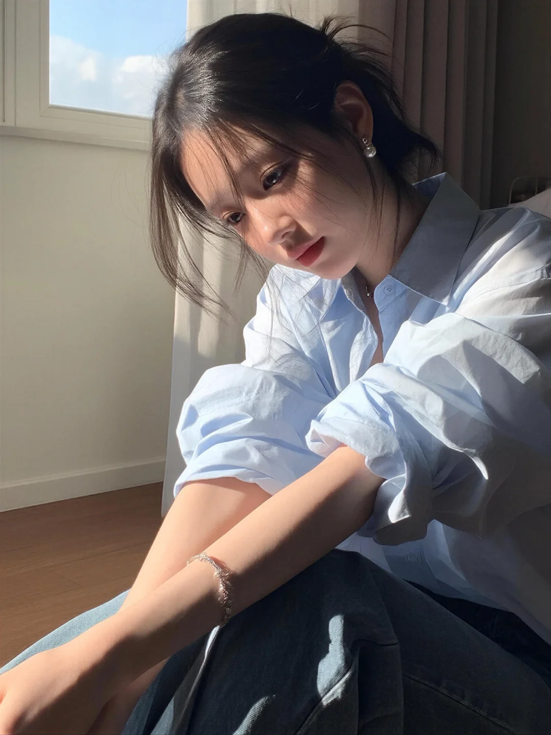 女：“你到底喜欢我什么？”