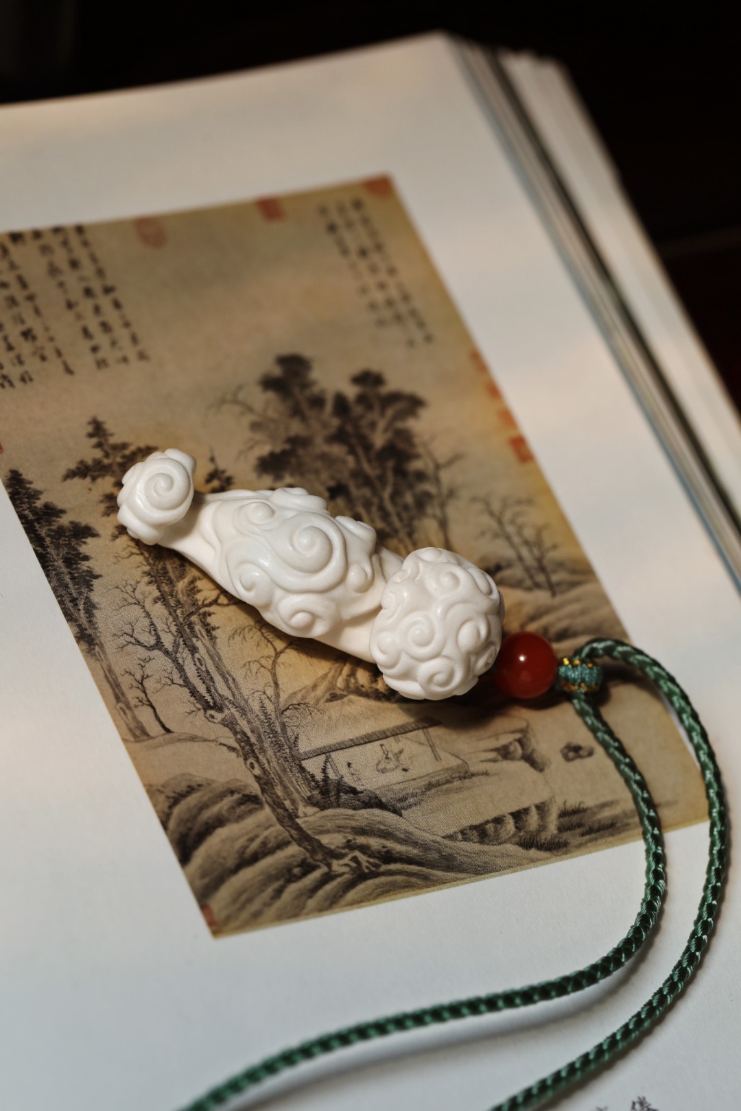 鹿角【如意】吊坠愿你如意，心存期许。50*18*19mm 绳长45cm💰338