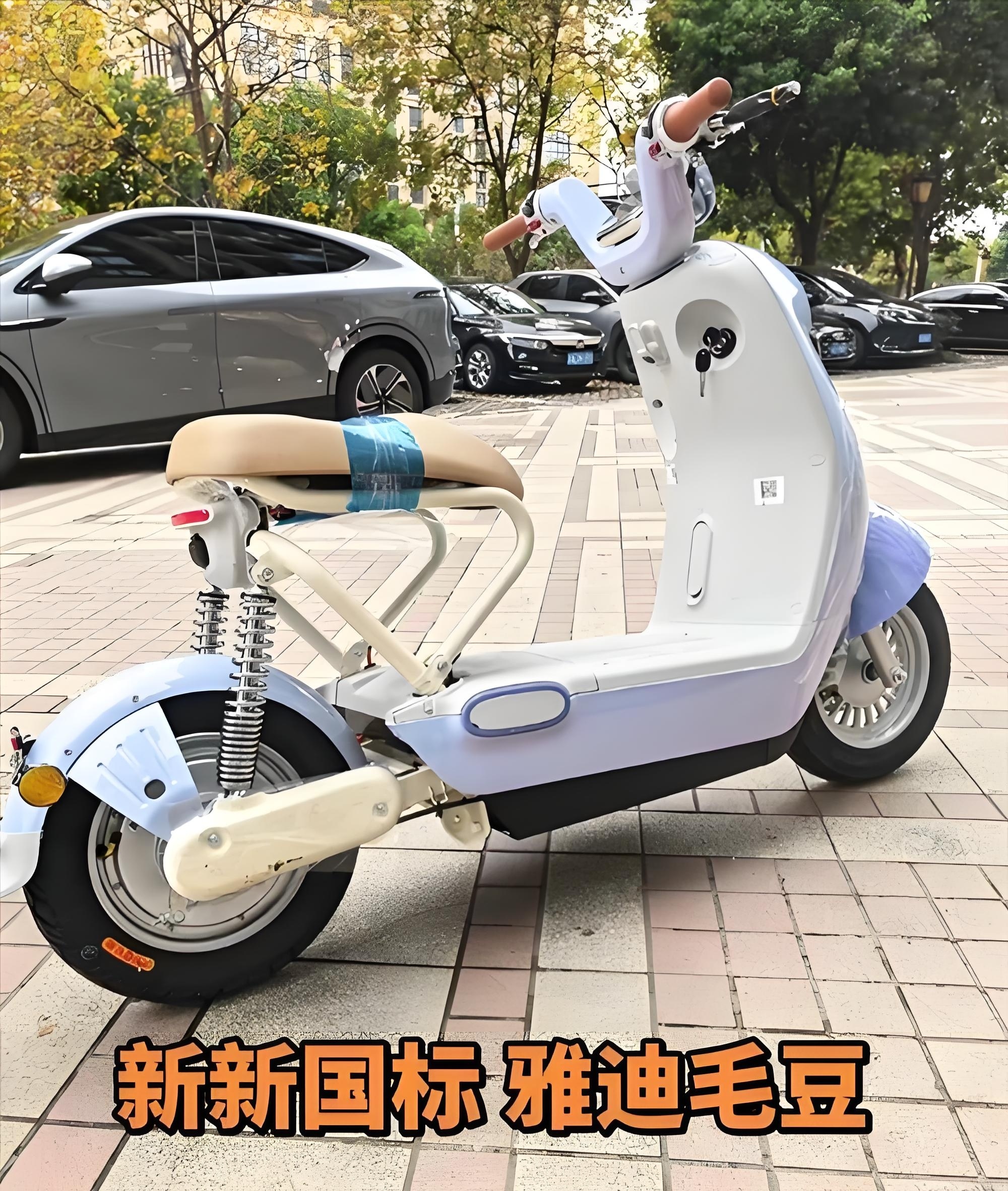 雅迪毛豆车型雅迪电动车致歉雅迪可以的，关键时刻是真能扛事！