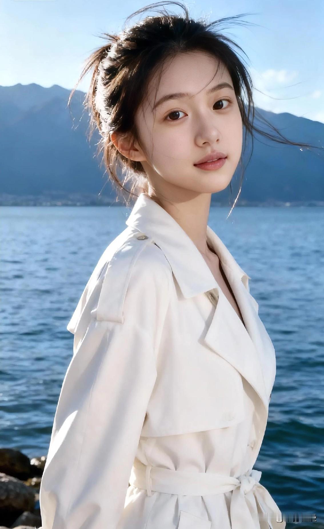 洱海边的小姐姐大理洱海 大理洱海风景