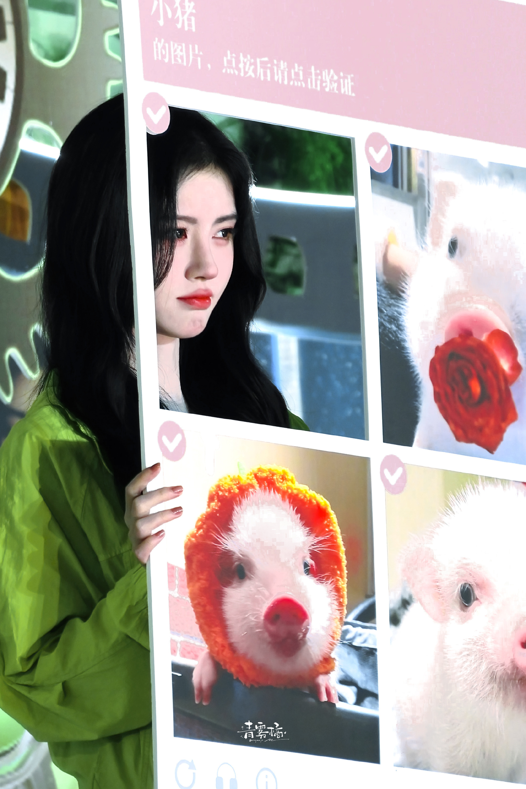 鞠婧祎苏绿夏 jjy鞠婧祎万花世界 “你是海平线的终点 是我愿意披星戴月去爱的人