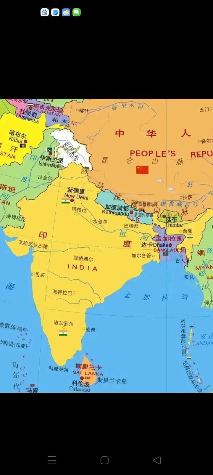 印度不明白中国挺住，印度才有好日子。
否则，美国岂能让他左右逢源，30美元一桶俄