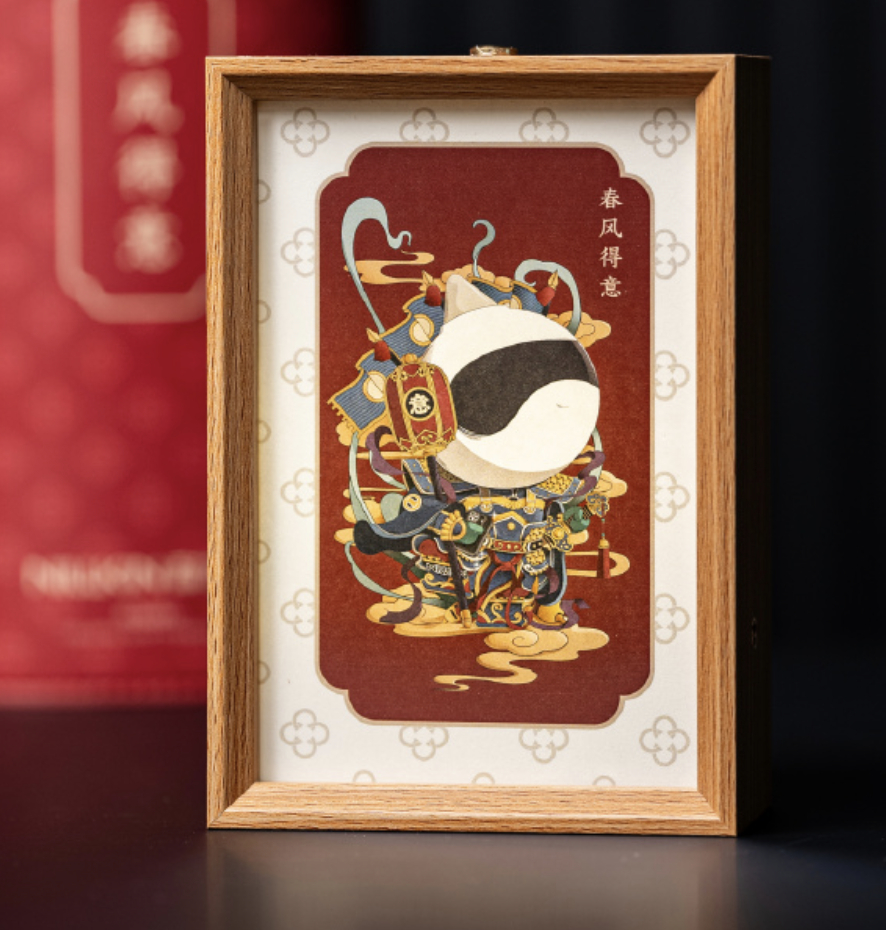 翻出了一个耐尔金的春风得意套装，里面有磁吸指环、桌垫和相框。【转发+评论】给大伙