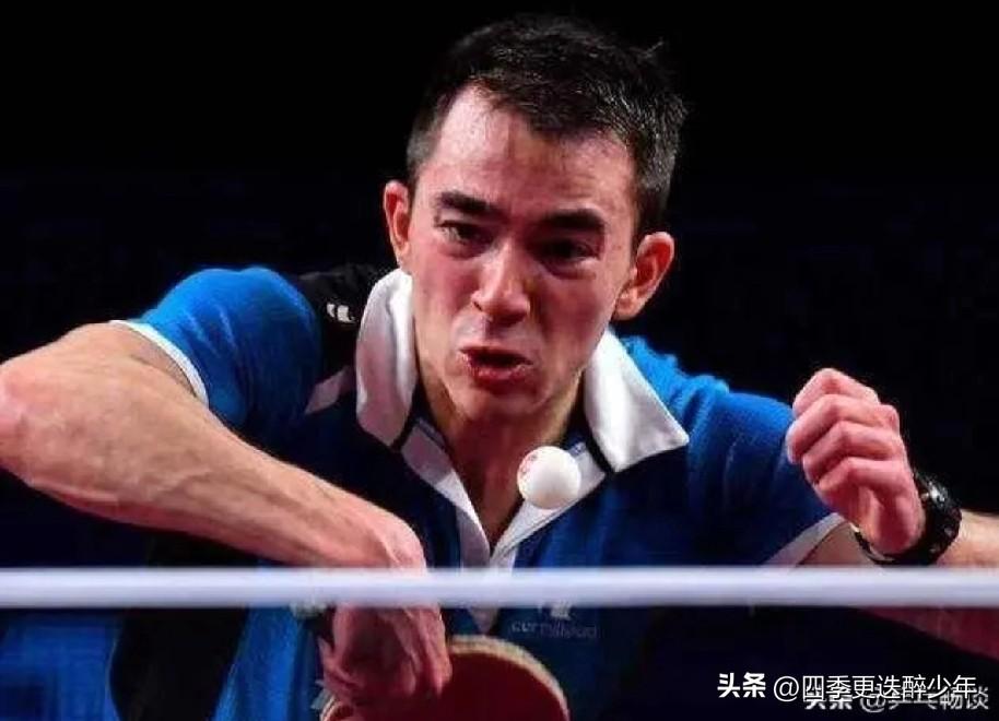 澳门世界杯男单小组赛第二轮：
雨果•卡尔德拉诺VS卢博米尔•杨察里克。（图片来源