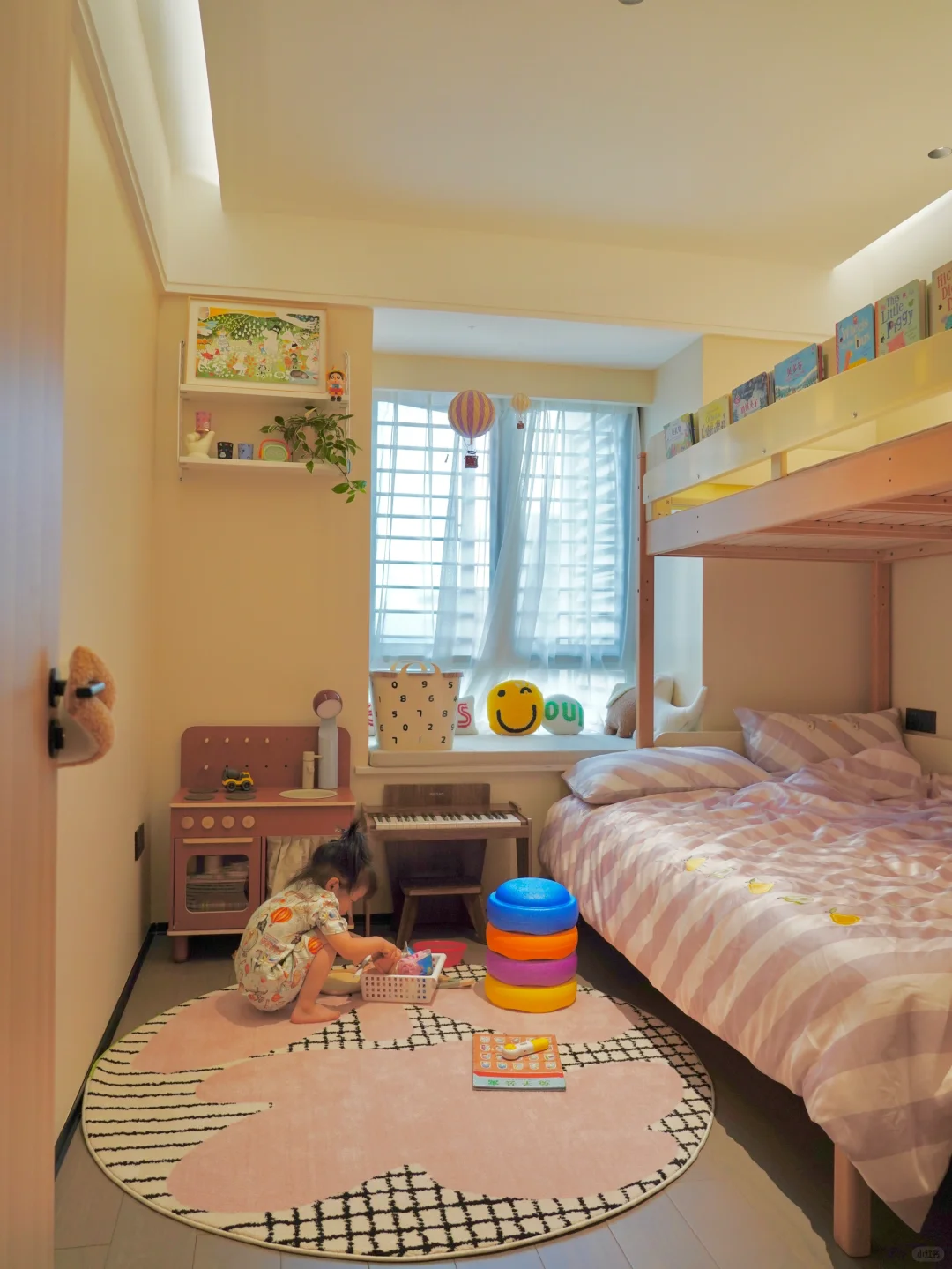 9㎡儿童房｜我女鹅可以在里面玩一天