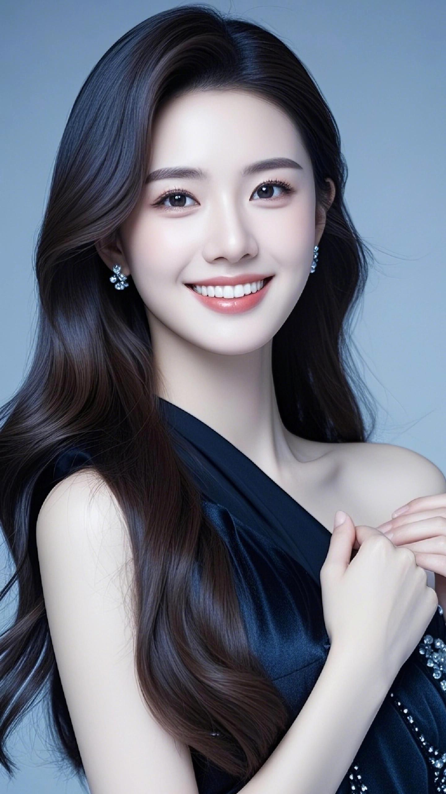 ai美女 美丽动人 甜美女孩 优雅知性