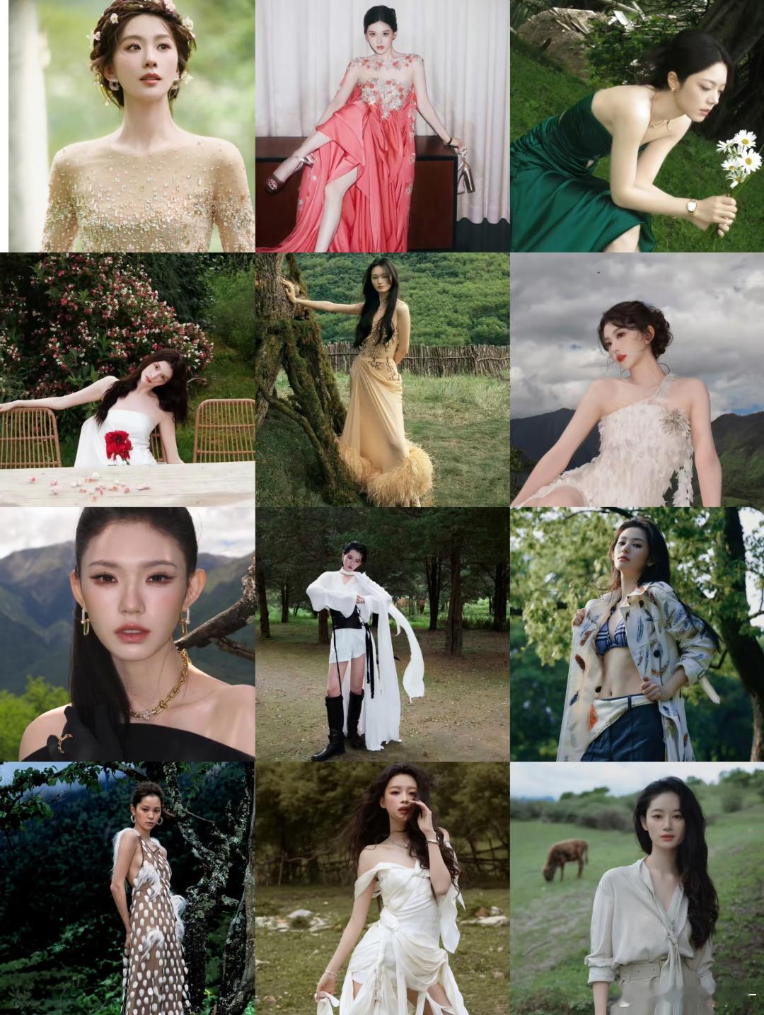 Vogue Vocation女明星出发图刘诗诗 赵露思 赵今麦 何穗 贺聪 林允