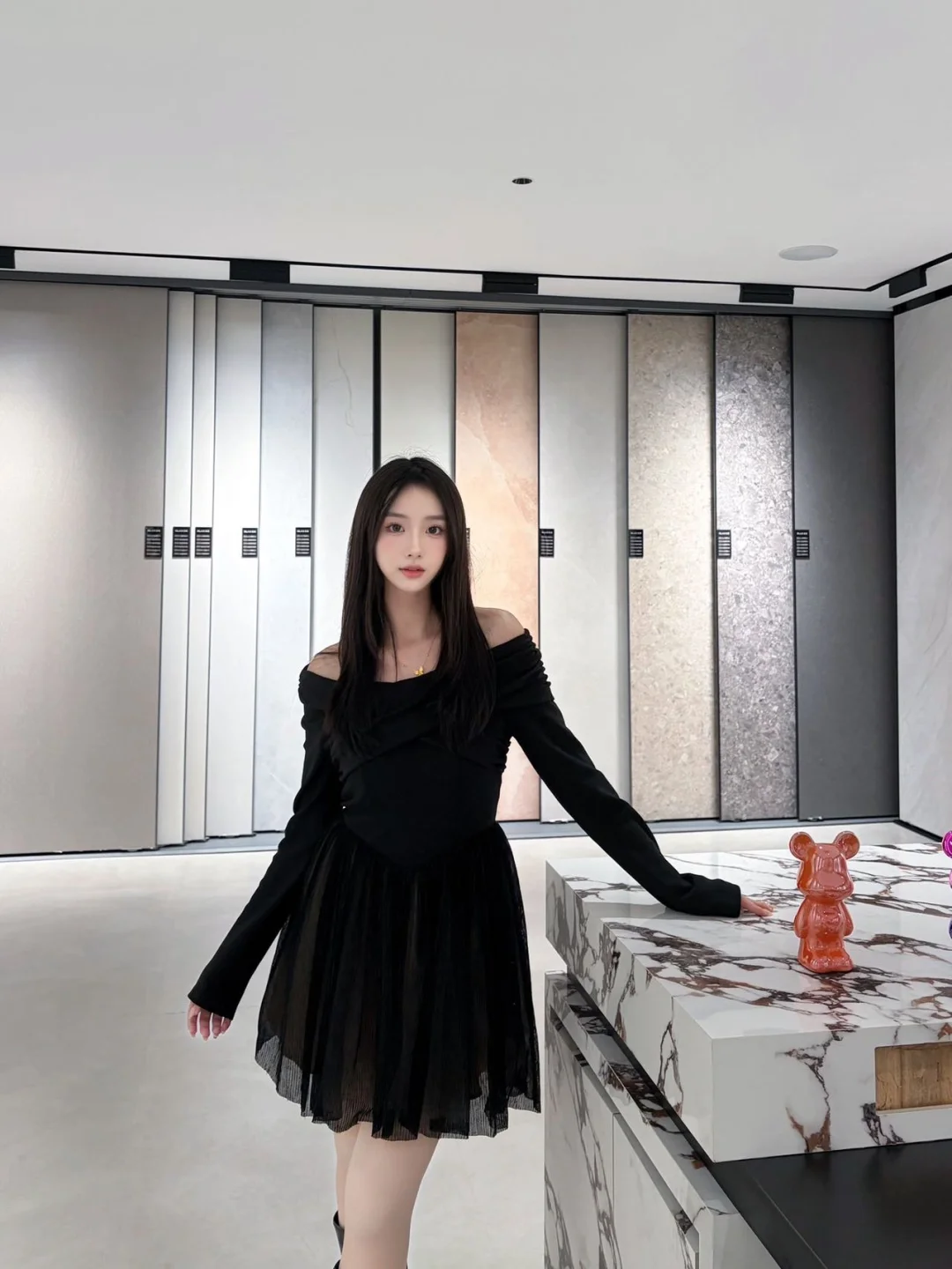 杭州装修探店｜被新明珠岩板的美学狠狠拿捏