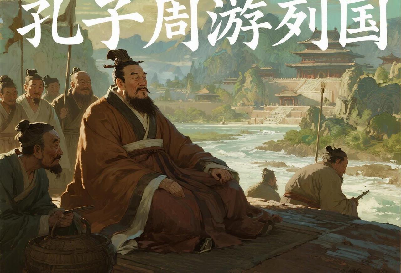 这趟十四年的硬核“自驾”全程踩满荒诞剧本：过宋被桓魋砍树驱赶，在陈蔡之间断粮七日