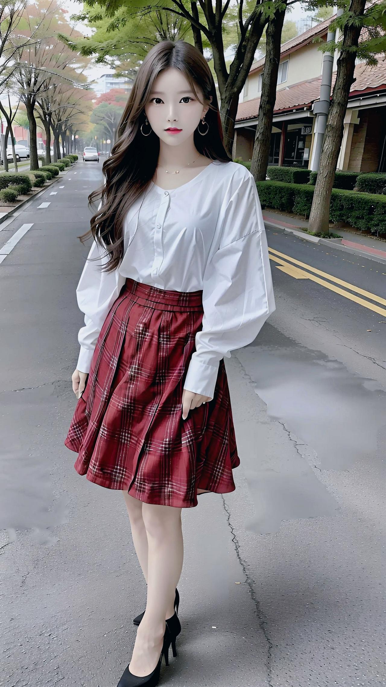 穿搭 大长腿 @DOU+小助手