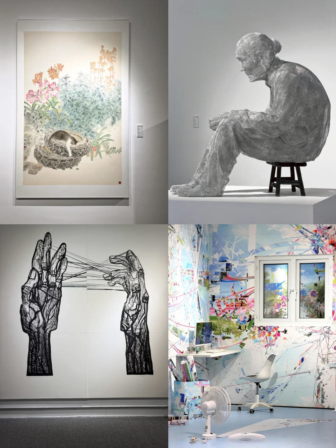广美三期新展☔️｜雨天🌧️｜艺术氛围✨